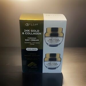 24K Gold & Collagen Firming Day and Night Cream Duo Pack
